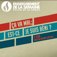 Ça va mal est-ce que je suis béni?