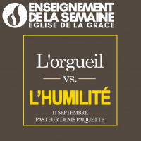 Lorgueil vs. lhumilité