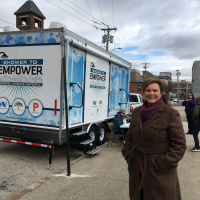 Laura Jaworski - House of Hope Shower to Empower mobile showers