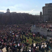 Reza Clifton on the Womens Rally in Providence