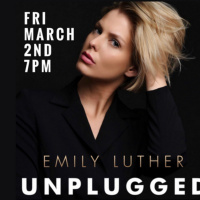 Emily Luther of The Voice performs a benefit concert on March 2nd
