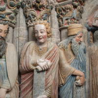 En el Pórtico de la Gloria