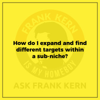 How do I expand and find different targets within a sub-niche?