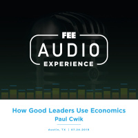 St. Edwards 2019 | How Good Leaders Use Economics