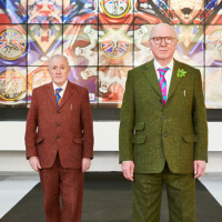 Gilbert  George: the artist duo reflects on 50 years of art and performance 