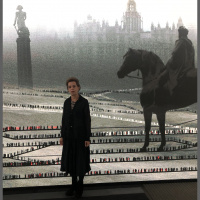 Artist Michal Rovner unveils a poetic video-portrait of London