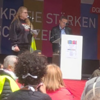 Demokratie schützen und stärken Rede Martin Gross ver.di auf der DGB Kundgebung am 05.06.2020 in Stuttgart