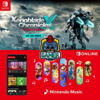Legión Gamer Podcast - #194A Xenoblade X en Switch y Nintendo Music app/ #Gamefemerides