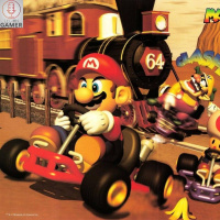 #151B Mario Kart 64 c/ Agente Cobra y Laharl-sama