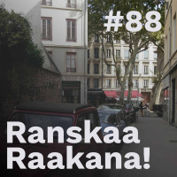 Ranskaa raakana! #88 –Vieraana pariisilaiskirjailija Kira Poutanen