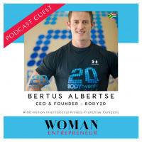 Woman Entrepreneur Podcast Show #287 with Bertus Alberts