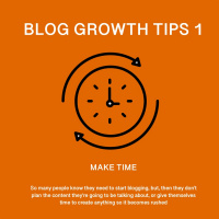 Blog Growth Tips (1 - Make Time) - The Social Media Podcast