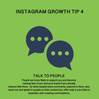Instagram Growth Tip (4 - Talk To People) - The Social Media Podcast