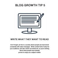 Blog Growth Tip (5 - Write What They Want To Read) - The Social Media Podcast