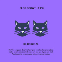 Blog Growth Tips (6 - Be Original) - The Social Media Podcast