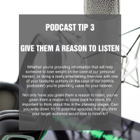 Podcast Tips (3 - Give Them What They Want To Hear) - The Social Media Podcast