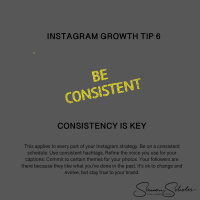 Instagram Growth Tip (6 - Consistency) - The Social Media Podcast