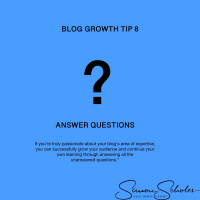 Blog Growth Tip (8 - Answer Questions) - The Social Media Podcast