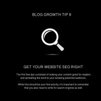 Blog Growth Tip (9 - Optimise SEO) - The Social Media Podcast