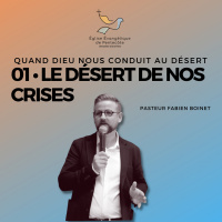 Quand Dieu nous conduit au désert - 01 - Le désert de nos crises | Fabien Boinet