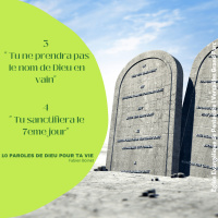 10 paroles de Dieu pour ta vie - 3 et 4 - Sanctifier le nom de Dieu et le Sabbat | Fabien Boinet