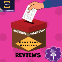 SU Elections 2021 - Part Time Officers Manifesto Reviews