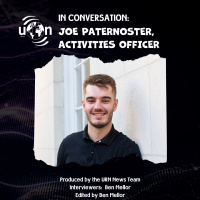 URN In Conversation: Joe Paternoster, UoNSU Activities Officer