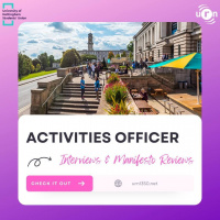 Manifesto Review for Yan Lu, SU Activities Officer Candidate