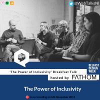 LIVE PANEL  The power of inclusivity at Belfast Design Week 3/3