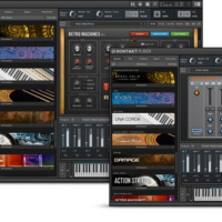 Examples of 3 Kontakt Sounds: Strings, Piano, Synth