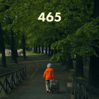 #465: Old Women Walking Alone