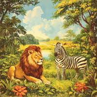 Zebror är inte bara 80-tals konst på ben