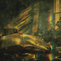 Den stora tunga boken i mitt knä