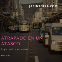 Atrapado en un atasco