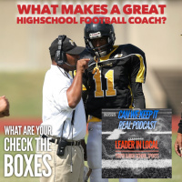 What are your check the boxes when discussing high school top football head coach
