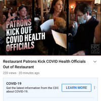 Business owners kicking out the covid Nazis