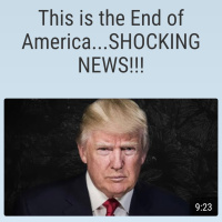 This is the End of America...SHOCKING NEWS!!!