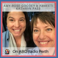 Amy-Rose Goodey and Abheeti Kathryn Pass from Crypto Clothesline Podcast on ABC Radio Perth