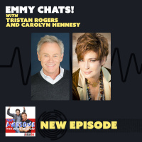 EMMY CHATS with TRISTAN ROGERS and CAROYLN HENNESY!