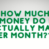 How much Money Do I Actually Make Per Month