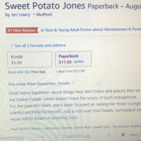 Sweet Potato Jones (YA Contemporary Fiction) on Preorder - 3 Weeks of Bestselling Rankings 
