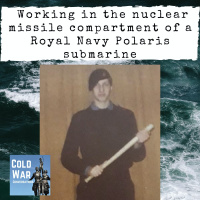 Working in the nuclear missile compartment of a Cold War Royal Navy Polaris submarine (213)