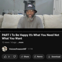 Part I To Be Happy Its Needs Over Wants