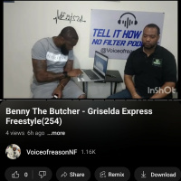 Benny The Butcher - Griselda Express Freestyle(254)
