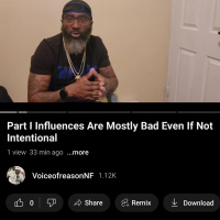 Part 1 Most Influences Are Mostly Bad Even If Its Not Intentional