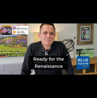 Ready for the Renaissance - Blue Square Series