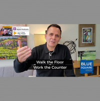 Walk the Floor, Work the Counter - Blue Square Series