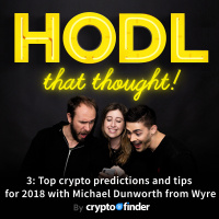 Top crypto predictions and tips for 2018 with Michael Dunworth from Wyre