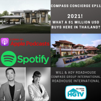 Compass Concierge EP11: 2021! What $1 million USD buys here in Thailand?