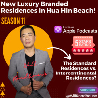 Expat Thailand: New Luxury Branded Residences in Hua Hin Beach! The Standard Residences vs. Intercontinental Residences? Pros and Cons!